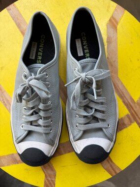 Converse Jack Purcell Unisex Grey/Black Sneakers